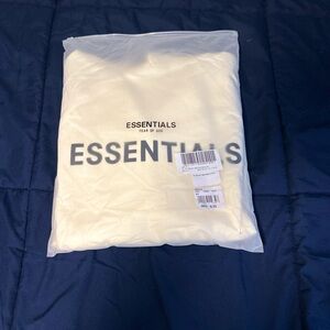 Essentials White Sweatshirt